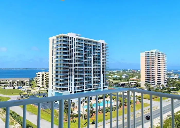 Ocean Front Penthouse Suite Panoramic Views Of Gulf,Pensacola Beach,Pier, & Bay