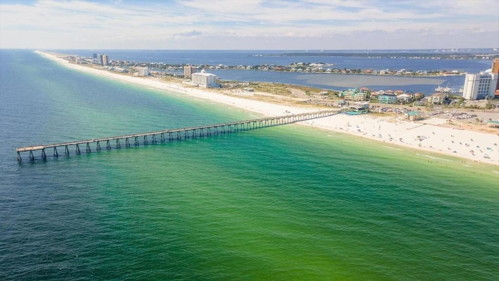 Ocean Front Penthouse Panoramic Views Of Gulf,pensacola Beach,pier, & Bay Apartment Pensacola Beach